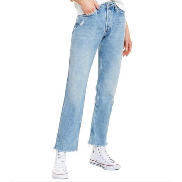 rag & bone Rosa Mid-Rise Boyfriend in Old Ridge - Picture 4 of 12